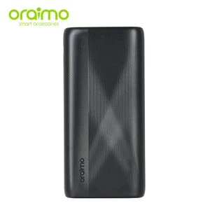 Oraimo 20000mAh Power Bank - Fast Charging | Type-C & Micro-USB Input, Dual USB Output | Reliable Backup Power